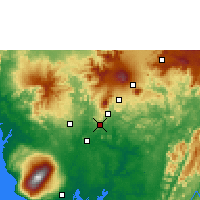 Nearby Forecast Locations - Penja - Kaart