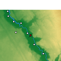 Nearby Forecast Locations - Badaricultuur - Kaart