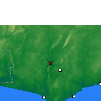 Nearby Forecast Locations - Prestea - Kaart