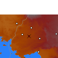 Nearby Forecast Locations - Mumias - Kaart