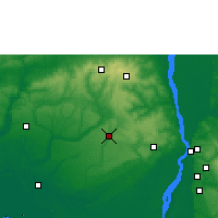 Nearby Forecast Locations - Agbor - Kaart