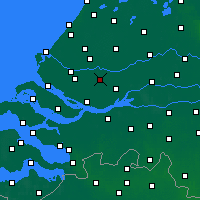 Nearby Forecast Locations - Barendrecht - Kaart