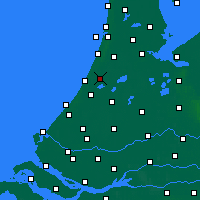 Nearby Forecast Locations - Lisse - Kaart