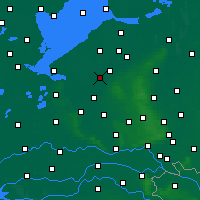 Nearby Forecast Locations - Zeewolde - Kaart