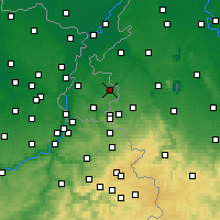 Nearby Forecast Locations - Landgraaf - Kaart