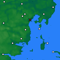 Nearby Forecast Locations - Egå - Kaart