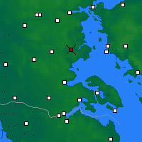 Nearby Forecast Locations - Haderslev - Kaart
