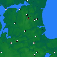 Nearby Forecast Locations - Skørping - Kaart