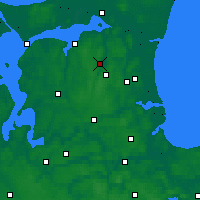 Nearby Forecast Locations - Støvring - Kaart