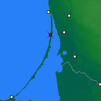 Nearby Forecast Locations - Juodkrantė - Kaart