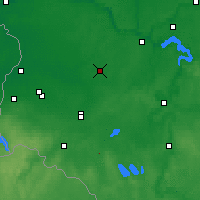 Nearby Forecast Locations - Kazlų Rūda - Kaart