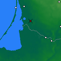 Nearby Forecast Locations - Šilutė - Kaart
