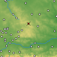 Nearby Forecast Locations - Wolbrom - Kaart