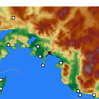 Nearby Forecast Locations - Göcek - Kaart