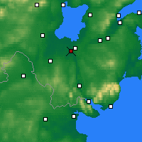 Nearby Forecast Locations - Portadown - Kaart
