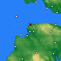 Nearby Forecast Locations - Ilfracombe - Kaart