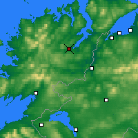 Nearby Forecast Locations - Letterkenny - Kaart
