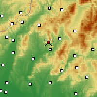Nearby Forecast Locations - Cihoc - Kaart