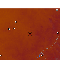 Nearby Forecast Locations - Botshabelo - Kaart