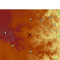 Nearby Forecast Locations - Dumbe - Kaart