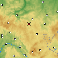 Nearby Forecast Locations - Bleilochtalsperre - Kaart