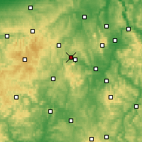 Nearby Forecast Locations - Hohenwartetalsperre - Kaart