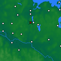 Nearby Forecast Locations - Ratzeburger See - Kaart