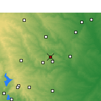 Nearby Forecast Locations - Killeen - Kaart