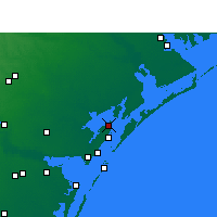 Nearby Forecast Locations - Rockport - Kaart