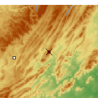 Nearby Forecast Locations - Hot Springs - Kaart