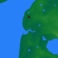 Nearby Forecast Locations - Egegik - Kaart