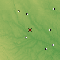 Nearby Forecast Locations - Ankeny - Kaart