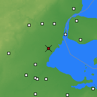 Nearby Forecast Locations - Monroe - Kaart