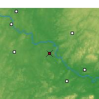 Nearby Forecast Locations - Muskogee - Kaart