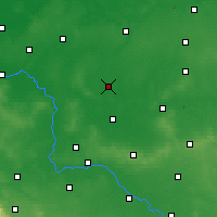 Nearby Forecast Locations - Rawicz - Kaart