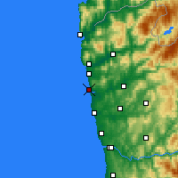 Nearby Forecast Locations - Esposende - Kaart