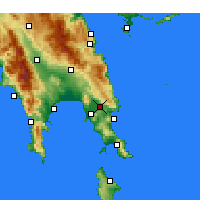 Nearby Forecast Locations - Sykea - Kaart