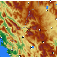 Nearby Forecast Locations - Konitsa - Kaart