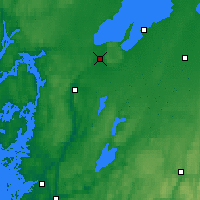 Nearby Forecast Locations - Trollhättan - Kaart