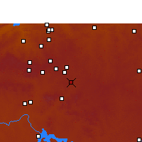 Nearby Forecast Locations - Dunnottar - Kaart