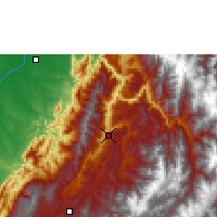 Nearby Forecast Locations - Socorro - Kaart