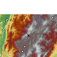 Nearby Forecast Locations - Zipaquirá - Kaart