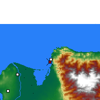 Nearby Forecast Locations - Ciénaga - Kaart