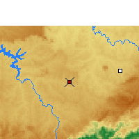 Nearby Forecast Locations - Itapetininga - Kaart