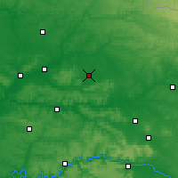 Nearby Forecast Locations - Laon - Kaart