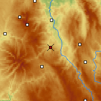Nearby Forecast Locations - Massiac - Kaart