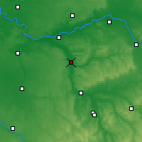 Nearby Forecast Locations - Sens - Kaart