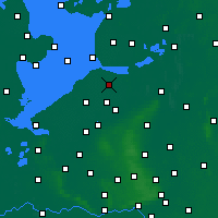 Nearby Forecast Locations - Dronten - Kaart