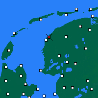 Nearby Forecast Locations - Sexbierum - Kaart