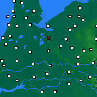 Nearby Forecast Locations - Hilversum - Kaart